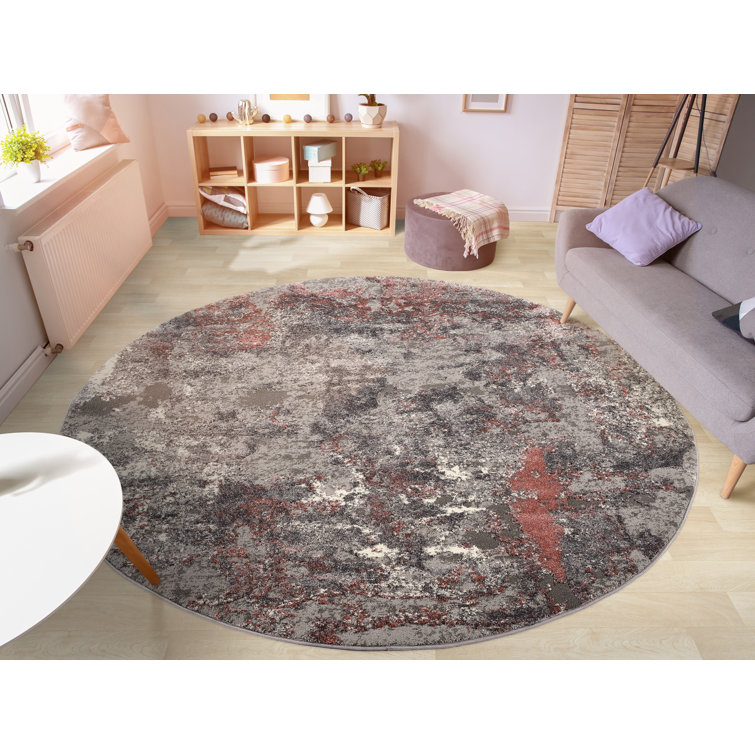 Canora Grey Glessite in Red/Grey Area Rug & Reviews Wayfair.co.uk